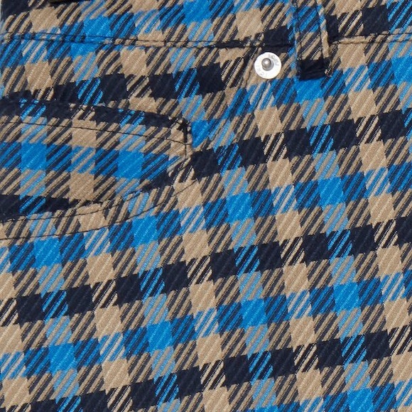 NWT ICHI Plaid Skirt - Picture 4 of 5